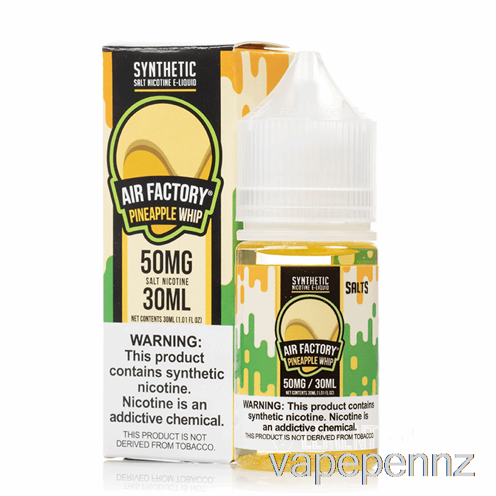 Pineapple Whip SALTS - Air Factory E-Liquids - 30mL 50mg VAPE NZ